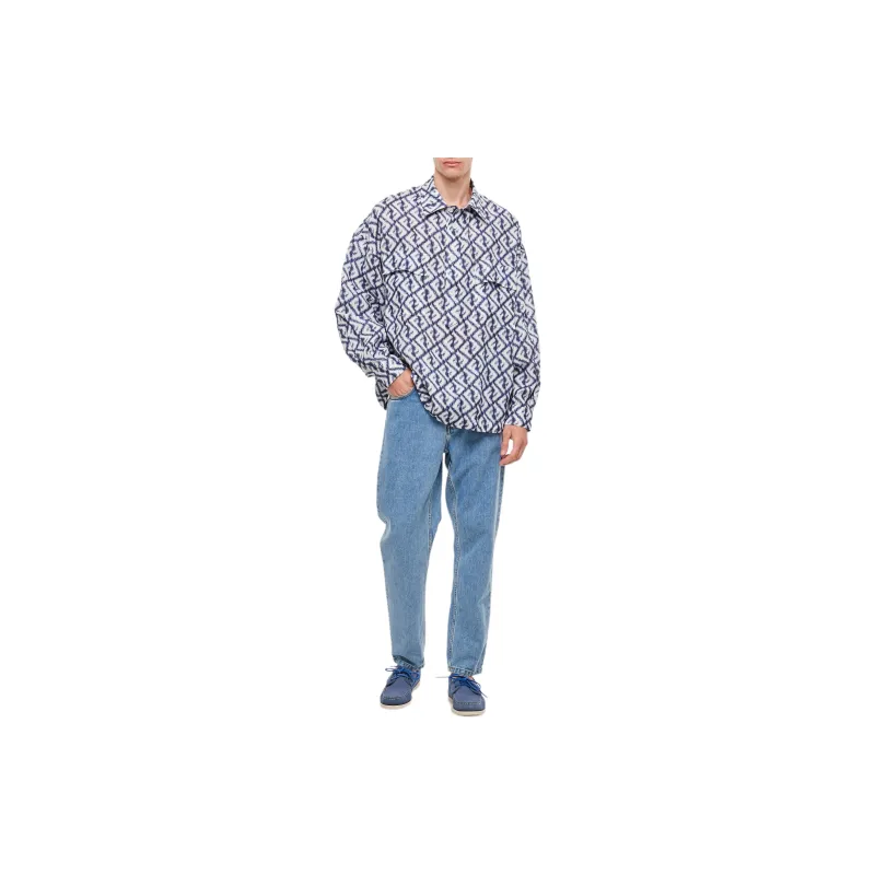FENDI Buttoned Long Sleeved Shirt-3