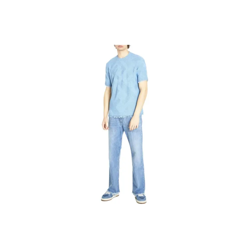FENDI Sweaters Men Blue-2
