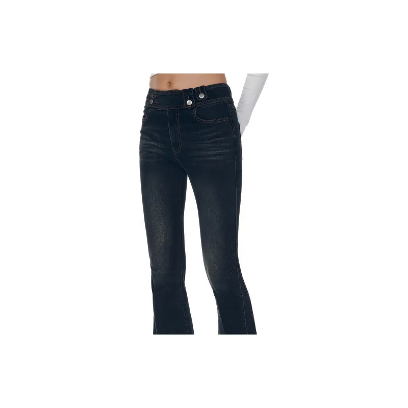PUKI Jeans Women's Black-3