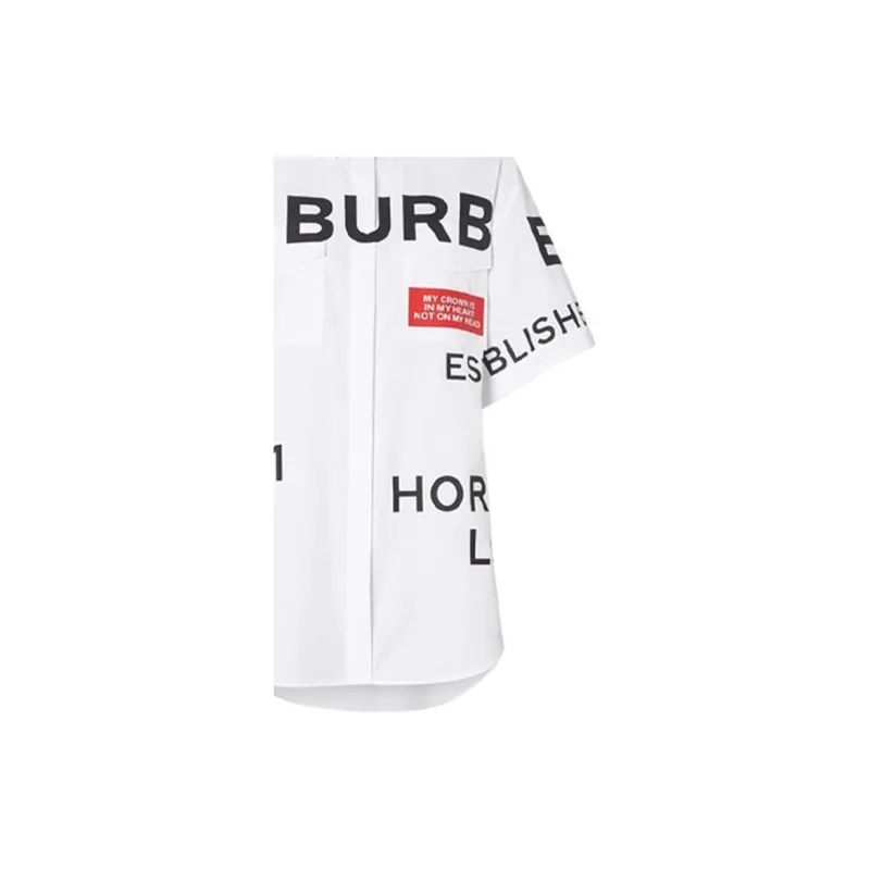 Burberry Shirts Women's White-4