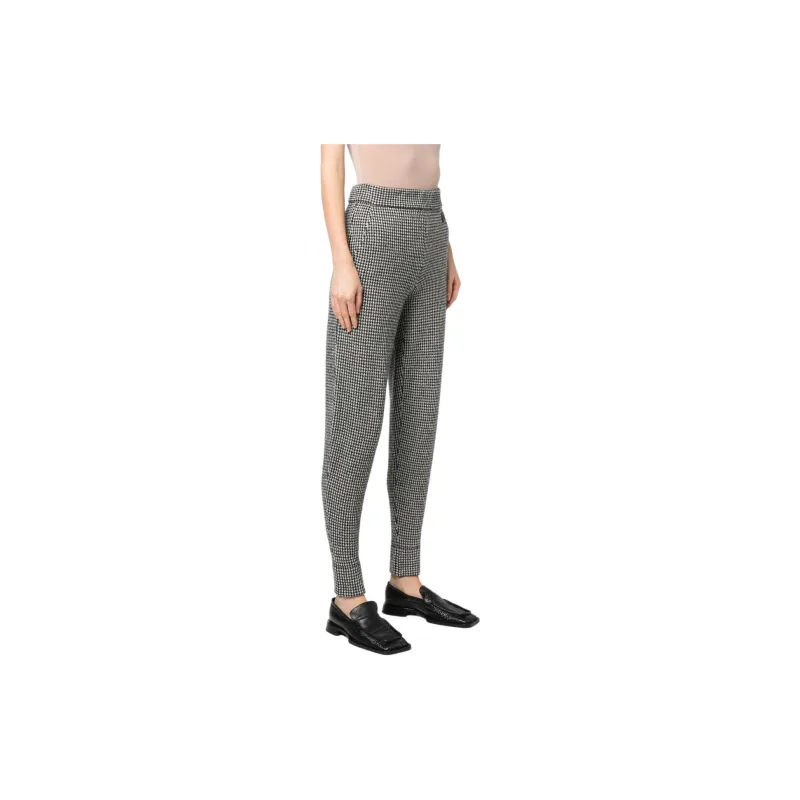 Ralph Lauren Collection Houndstooth pattern Print Trousers-3