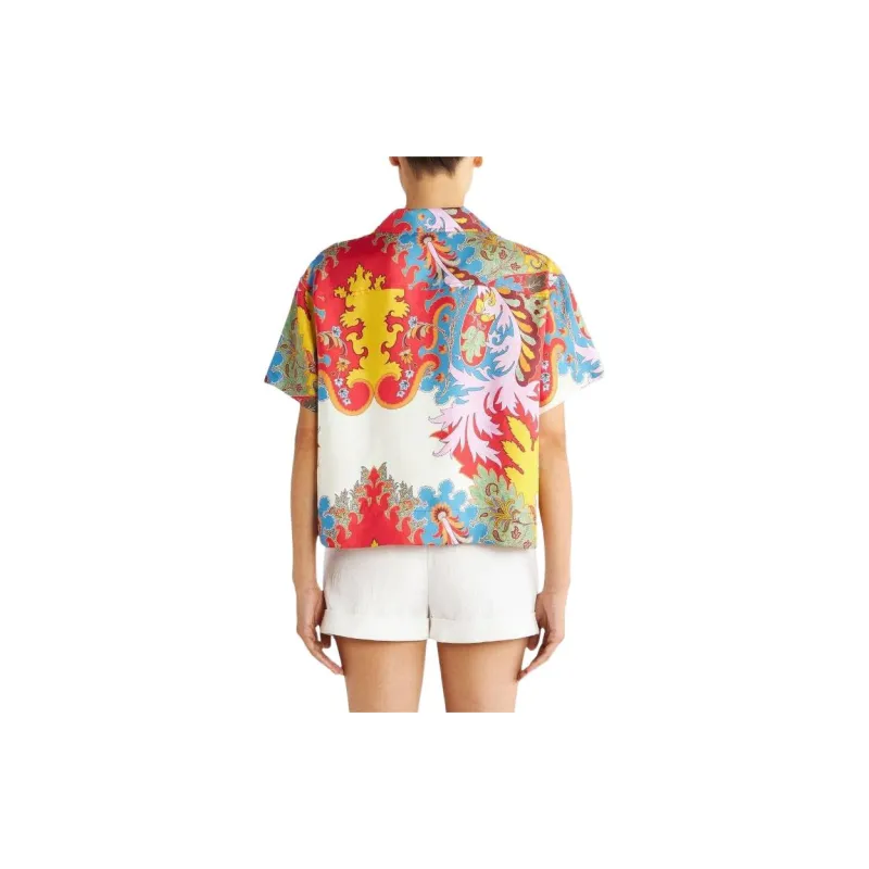 ETRO Graphic Printed Button Up Shirt-2
