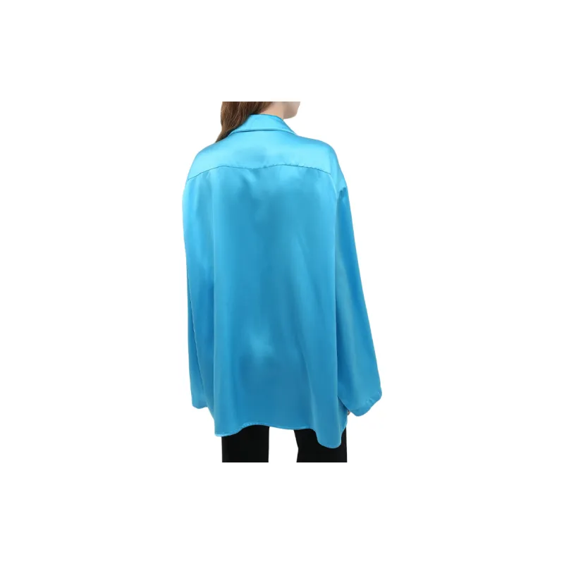 Balenciaga Shirts Women's Royal Blue-2