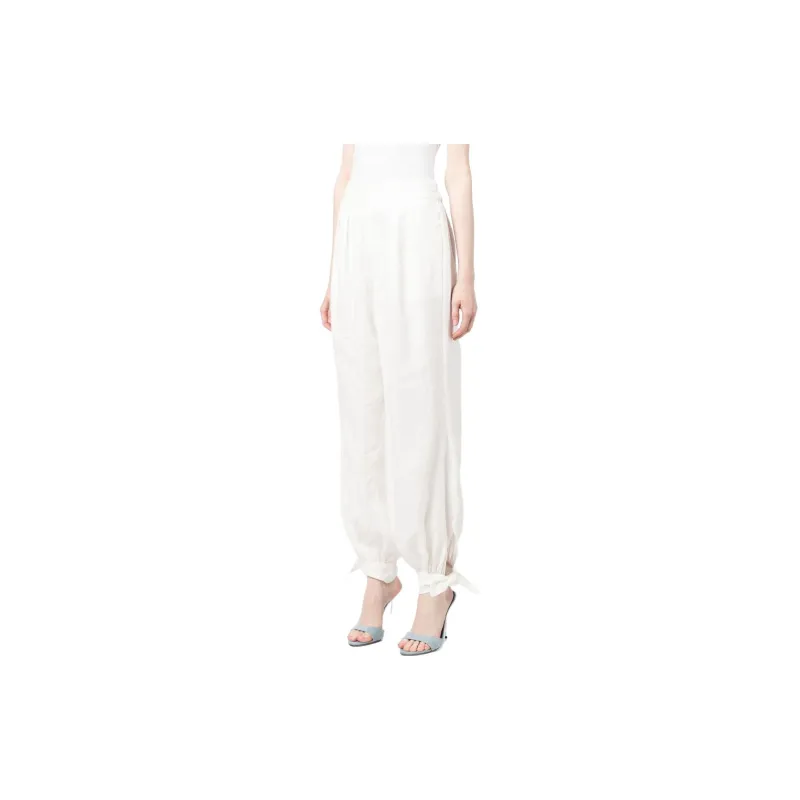 Zimmermann SS23 Casual Pants Women's White-3