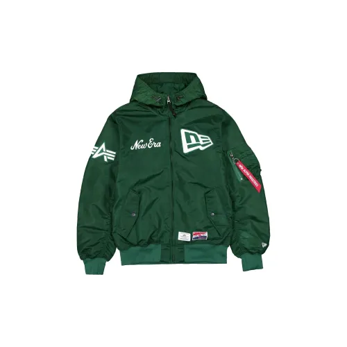 Alpha Industries X New Era Jacket Unisex Green