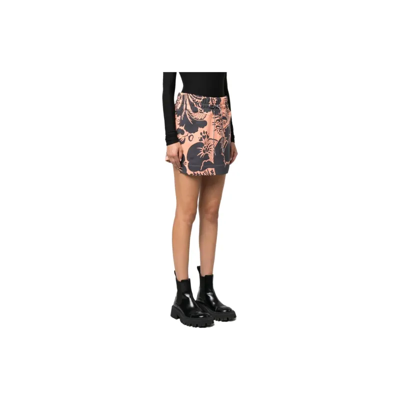 Vivienne Westwood Floral Printed Mini Skirt-3