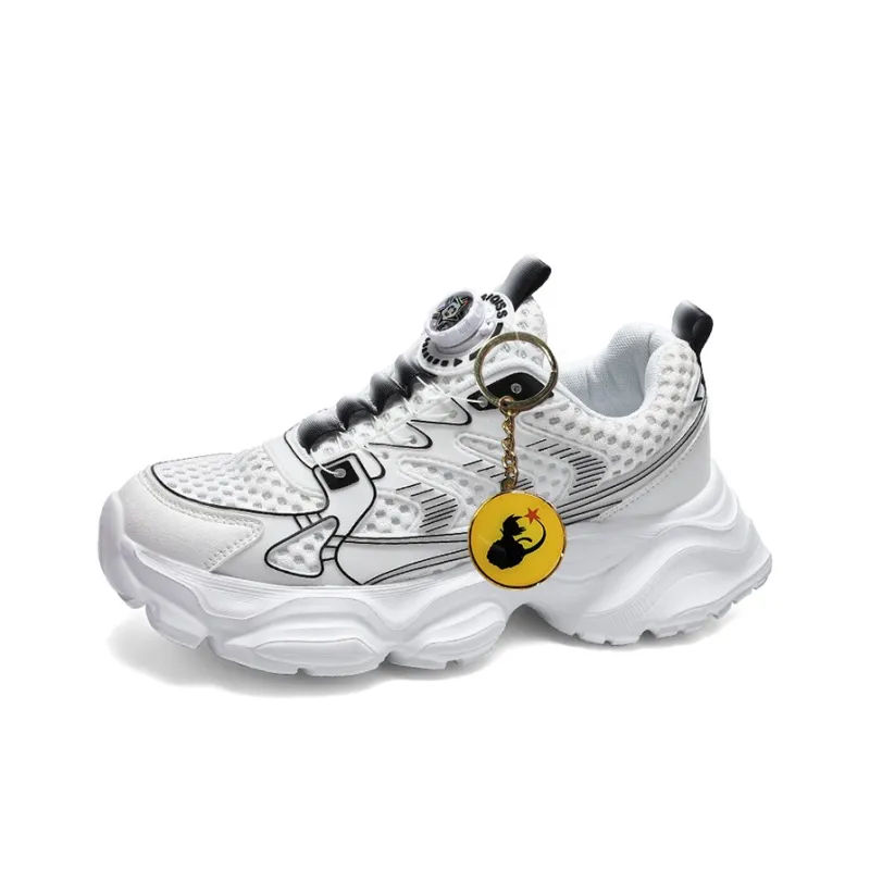Goku Frieza Shock Absorbers With Slip Resistant And Abrasion Resistant Properties Low Top Chunky Sneakers Unisex-10