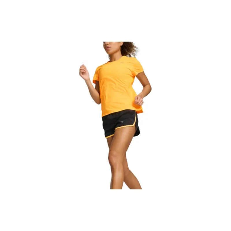 PUMA RUN FAVORITES VELOCITY T Shirts Women's Yellow-2