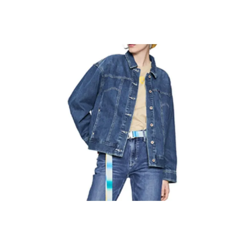 Lee Denim Jackets Women's Medium Blue-1