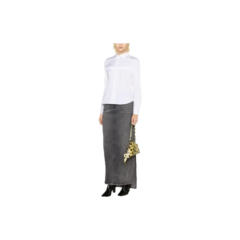 DSQUARED 2 Corset Cotton Shirt-3