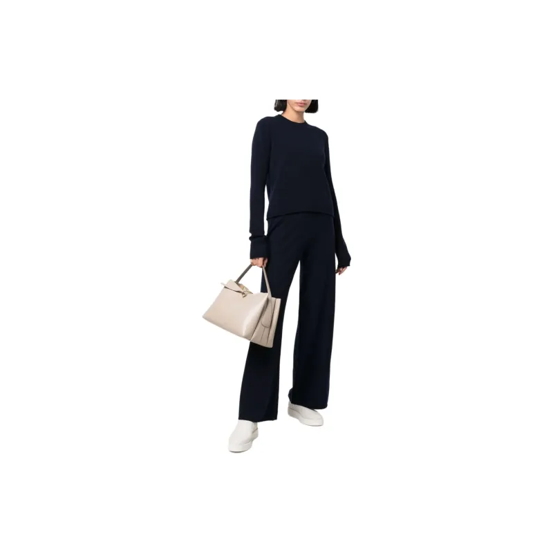 Lisa Yang Sofi High-waisted Wide-leg Trousers-1