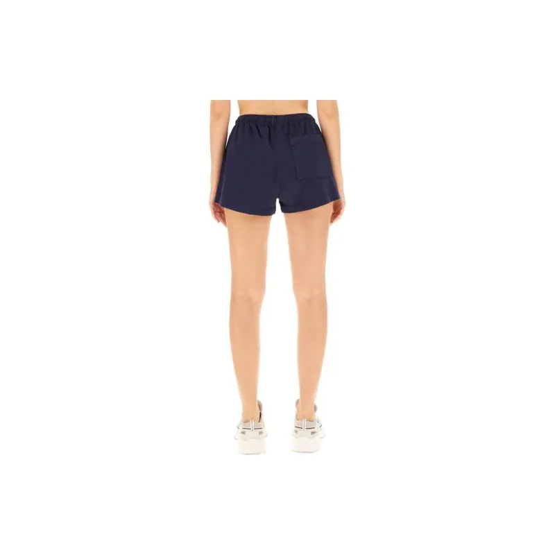 SPORTY & RICH Rizzoli Logo Printed Track Shorts-3