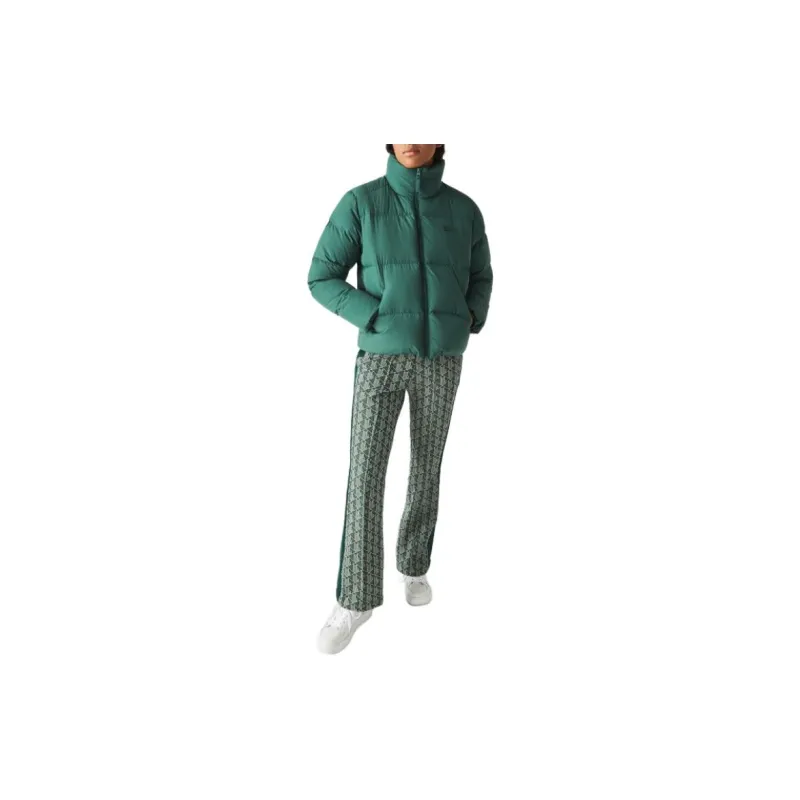 LACOSTE Jackets Coats Women's Green-3