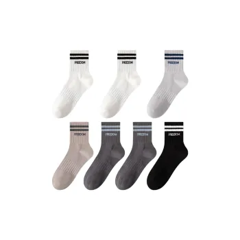 MIIOW Trend Party Series Mid-Calf Socks Unisex 7 Pack