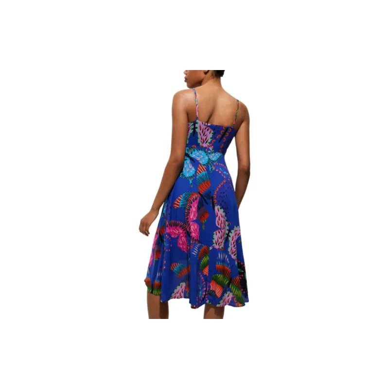 Desigual Slip Dress Women's Blue-2