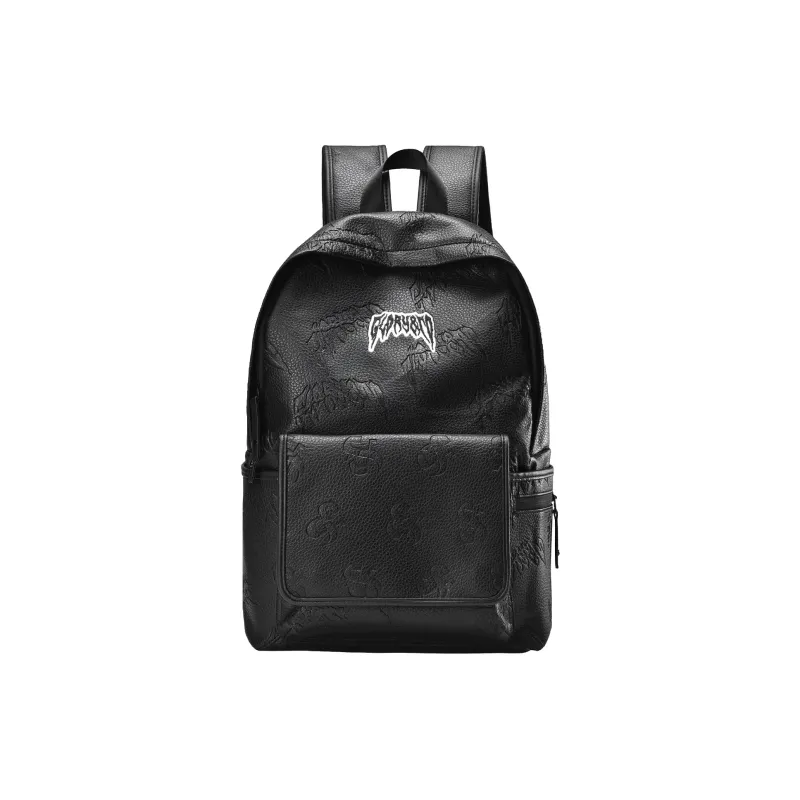 GLORY&CO PVC Backpack Travel Bag Laptop Bag Regular Men's Black-0