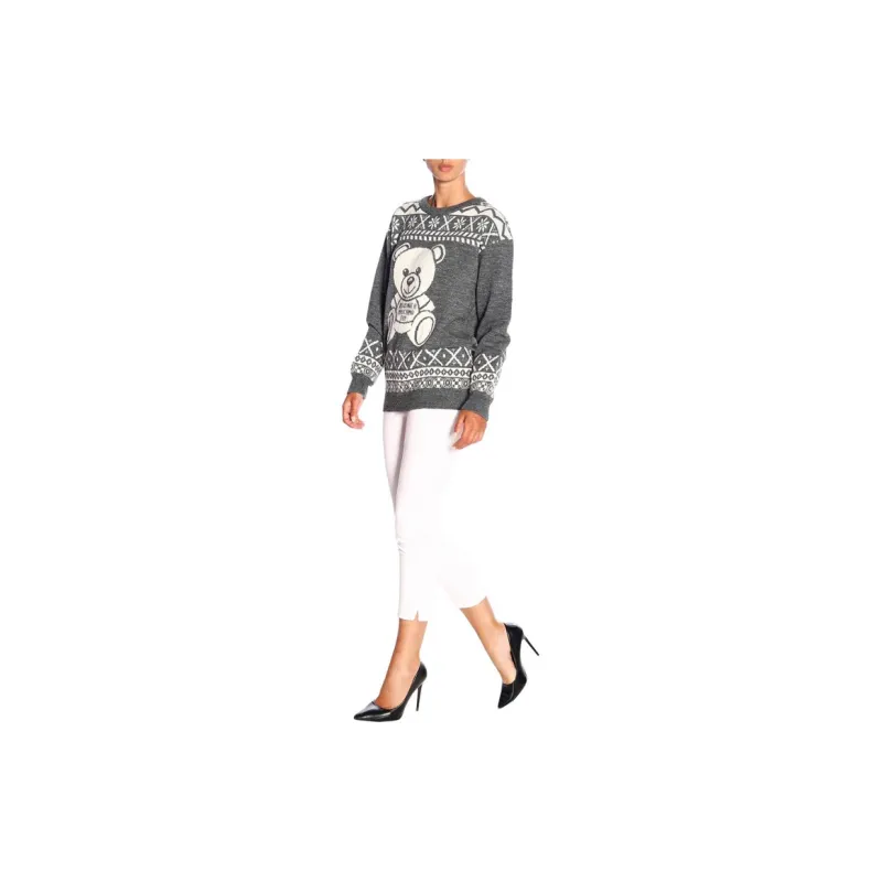 MOSCHINO Sweaters Women's Gray-2