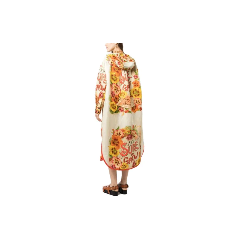 Zimmermann Long-Sleeved Dresses Women's Orange-2