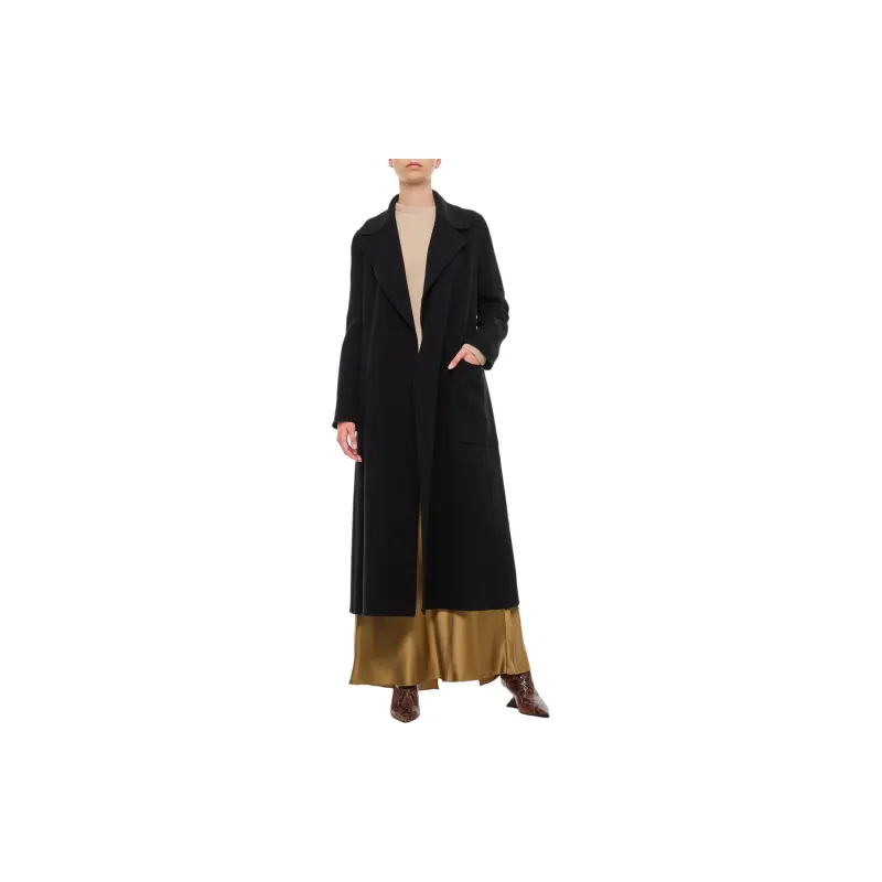 'S MAX MARA Belted Long-Sleeved Coat-2