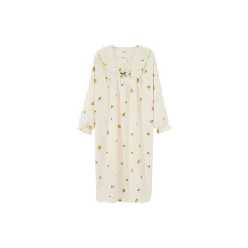 Ta Yan Nightgown Women's Apricot