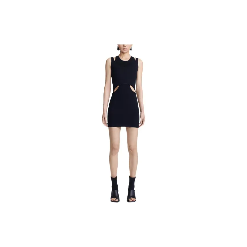 DION LEE Cut out Detail Layered Mini Dress-1