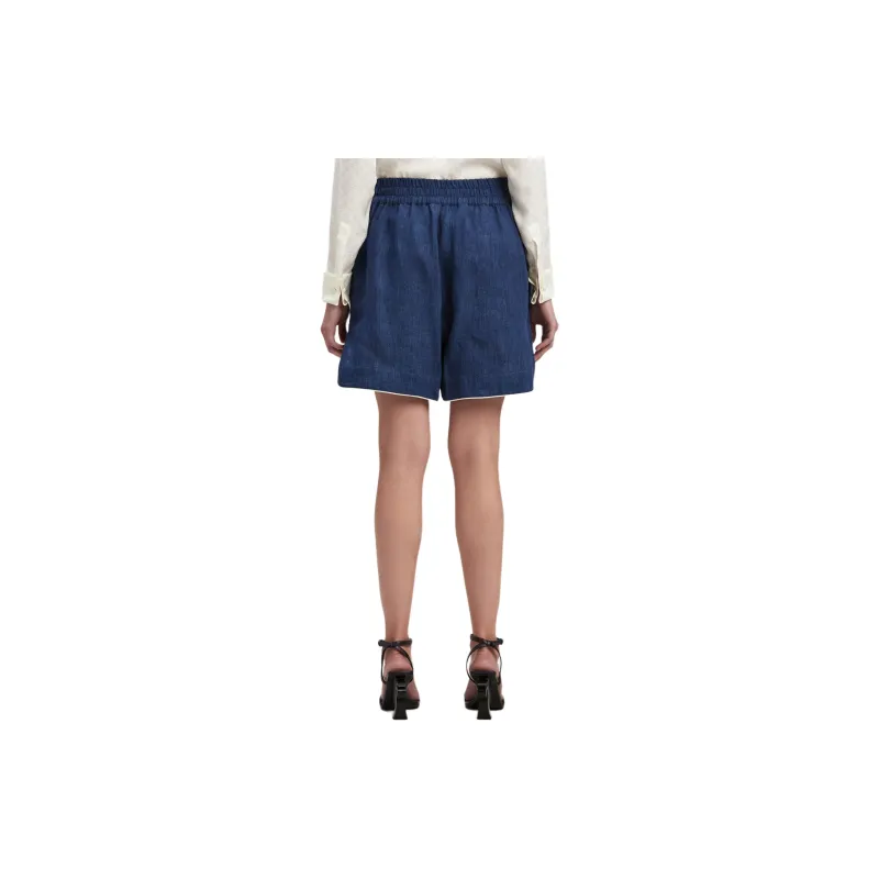 PALM ANGELS Monogram Patch Elastic Waist Boxer Shorts-3