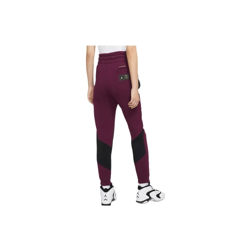 Jordan Knitted Sports Pants Paris Saint-Germain Women's Red-4
