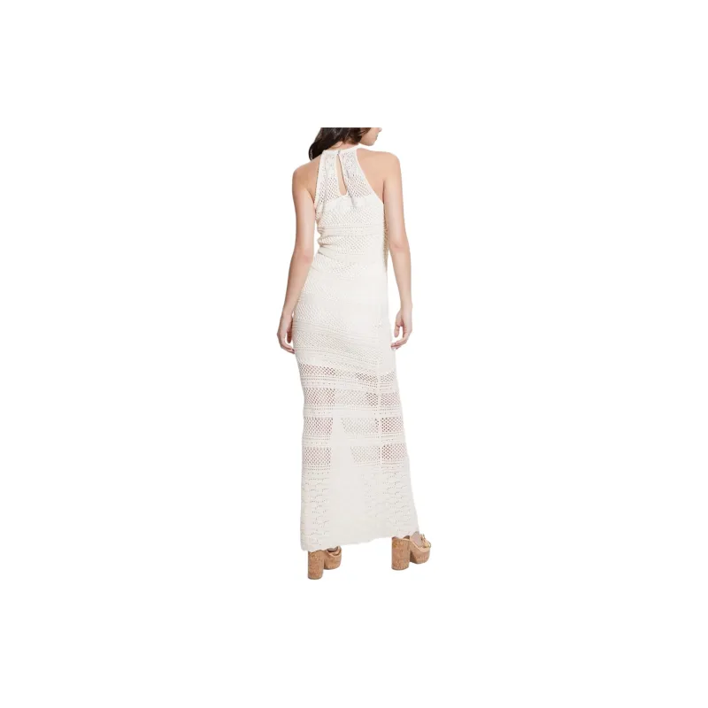 GUESS Slip Dresses Women's White-3