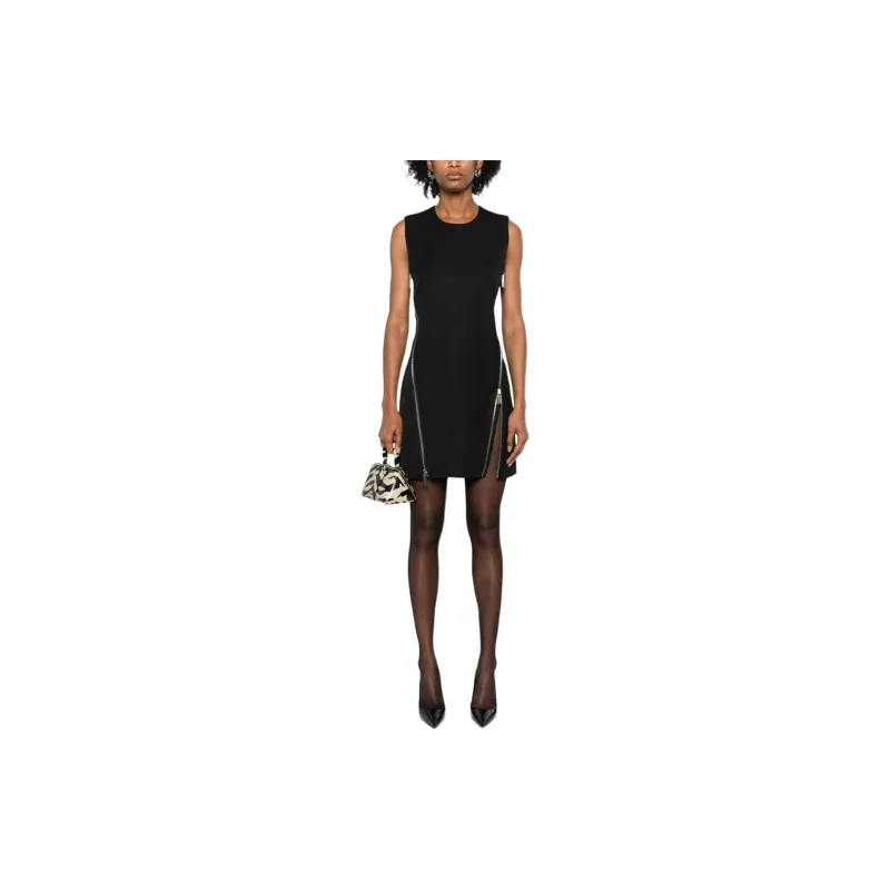 DSQUARED 2 Audrey Zip-detailed Shift Dress-1