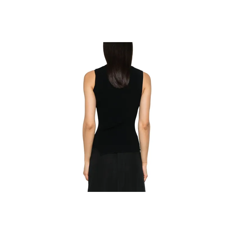 TOTEME Almaz Ribbed Tank Top-2
