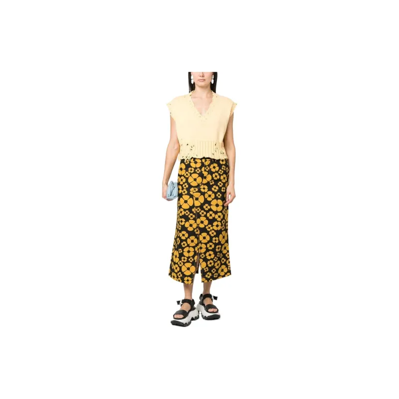 MARNI Sweaters Women's Yellow-1