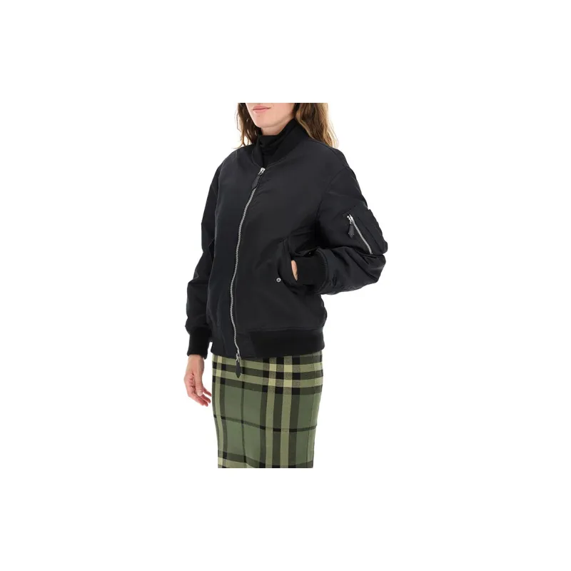 Burberry Jackets Women's Black-4