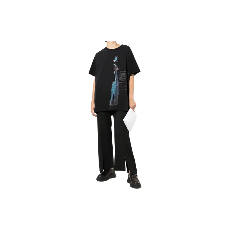 Yohji Yamamoto Graphic-print T-shirt-2