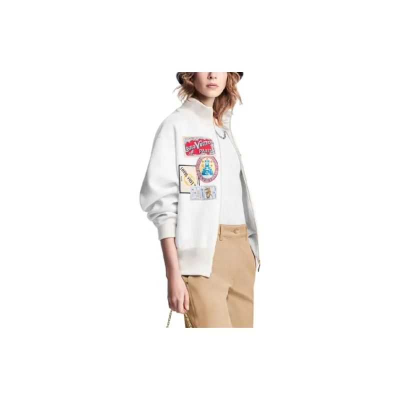 LOUIS VUITTON Elysee Palace Patch Sporty Jacket-4