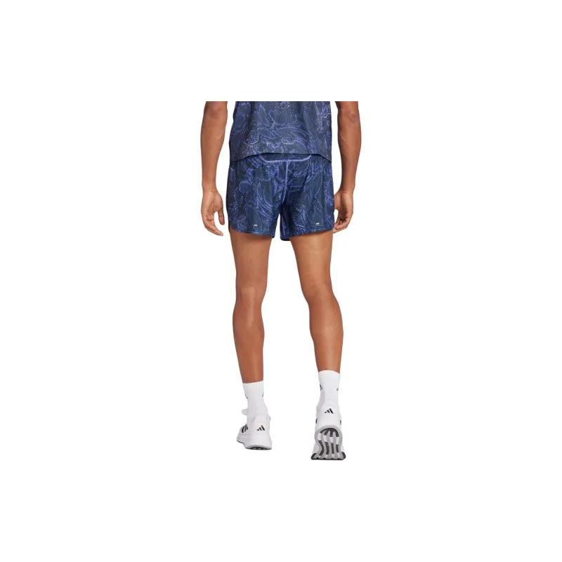 Adidas AEROREADY OWN THE RUN EXCITE Sports Shorts Men's Blue-3