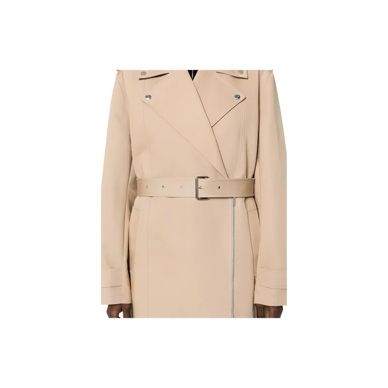 TOTEME Biker Cotton Trench-3