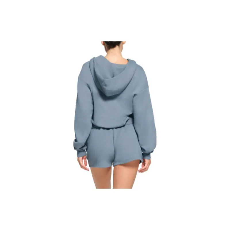 Skims Casual Shorts Women's Gray Blue-2