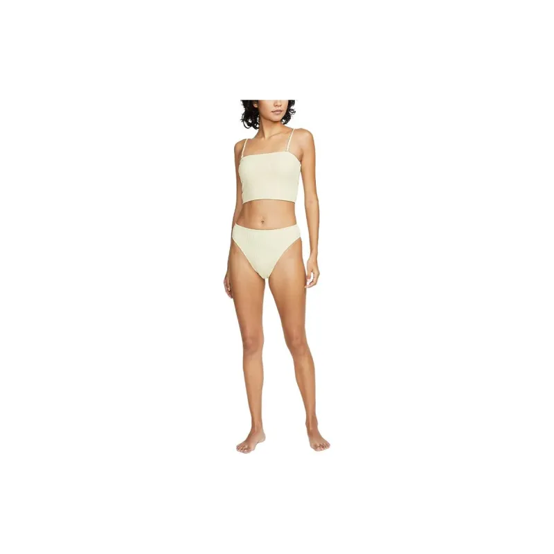 Nike Women's Bandeau Midkini Swim Top-4