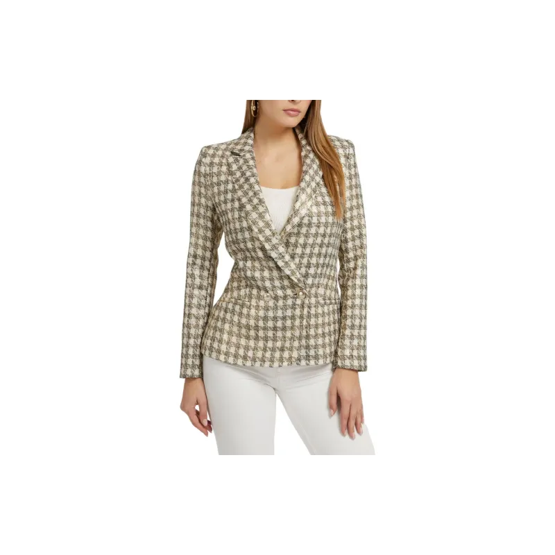 GUESS Business Suit Coat Women's Ecru-1