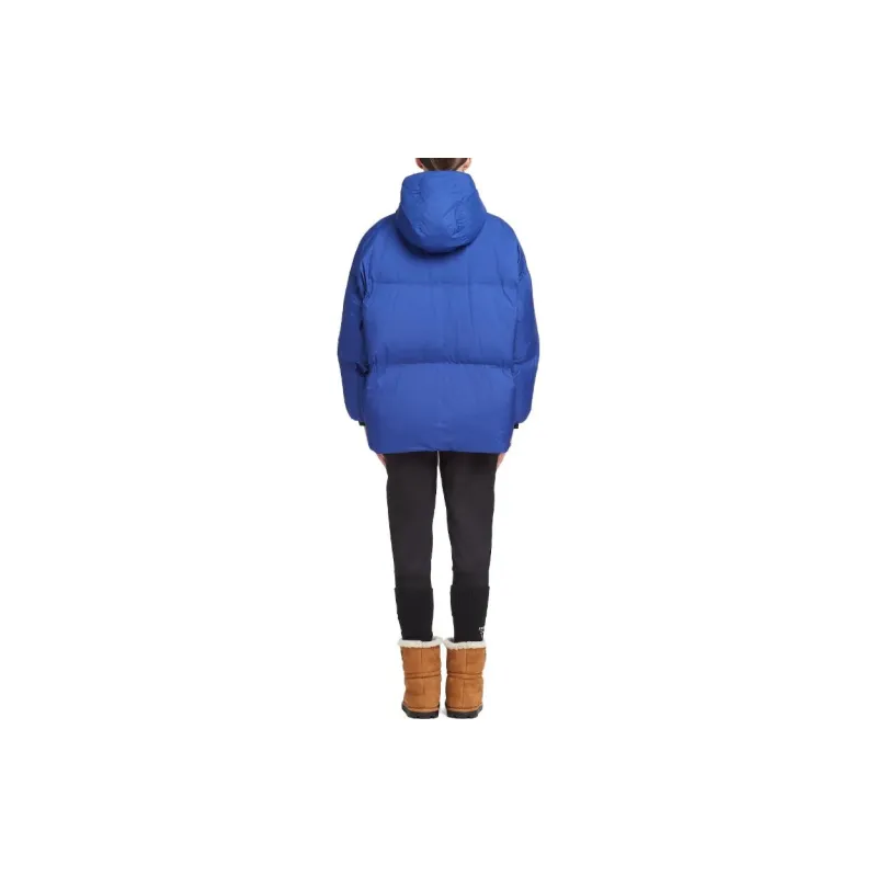 PRADA Re Nylon Down Jacket Women's Indigo-2