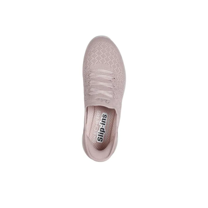 Skechers Arya Anti Slip Wear Resistant Low Top Casual Shoes Women's Pink-3