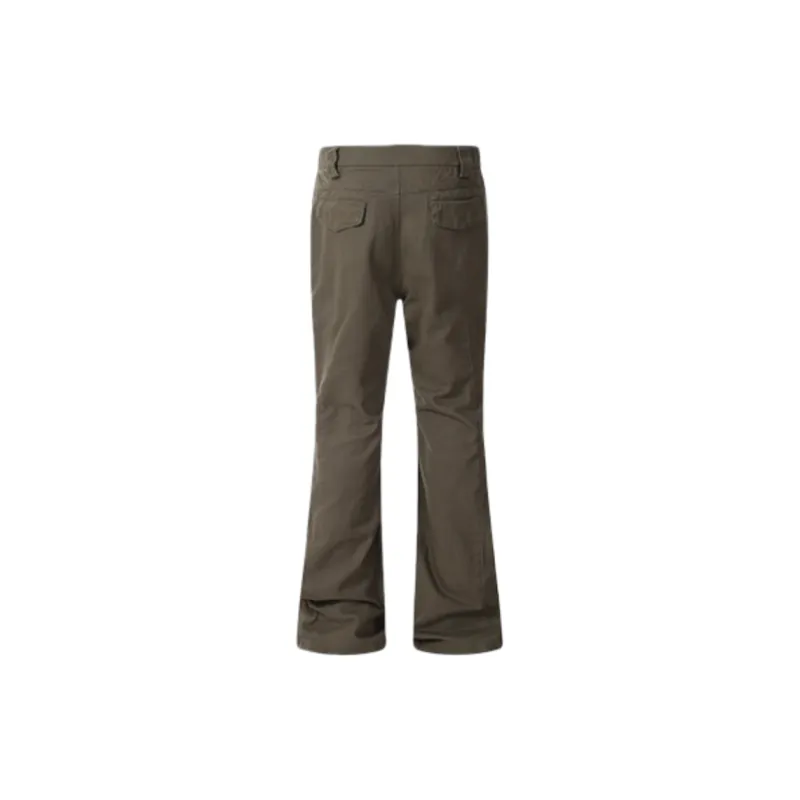 Vine Color Cargo Pants Unisex-3