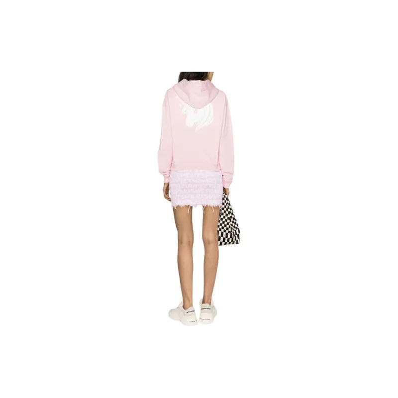 Vetements Unicorn-print Drop-shoulder Hoodie-3
