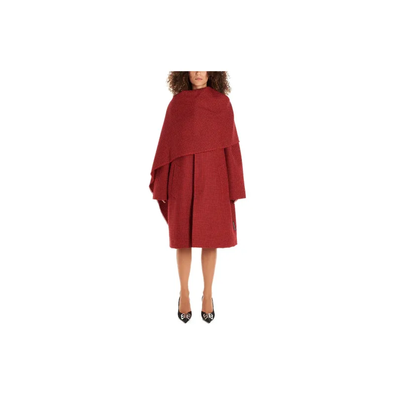 Balenciaga Coats Women's Red-2