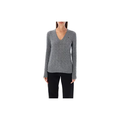 Polo Ralph Lauren Cable Knit V Neck Jumper