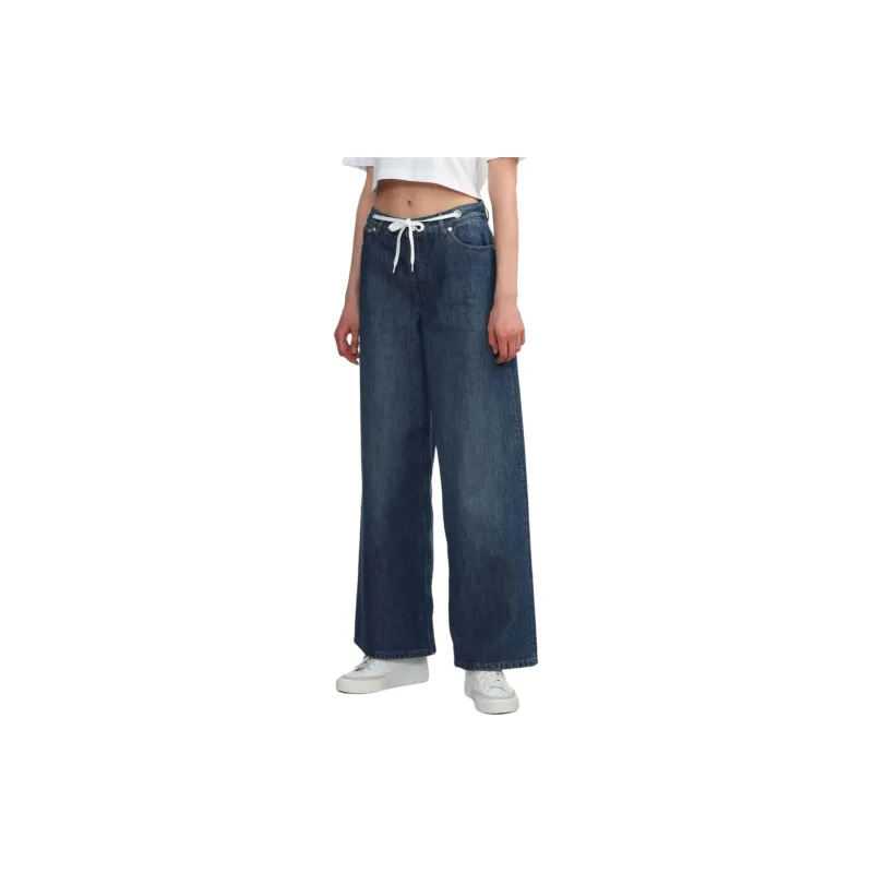 A.P.C Drawstring Wide Leg Jeans-3