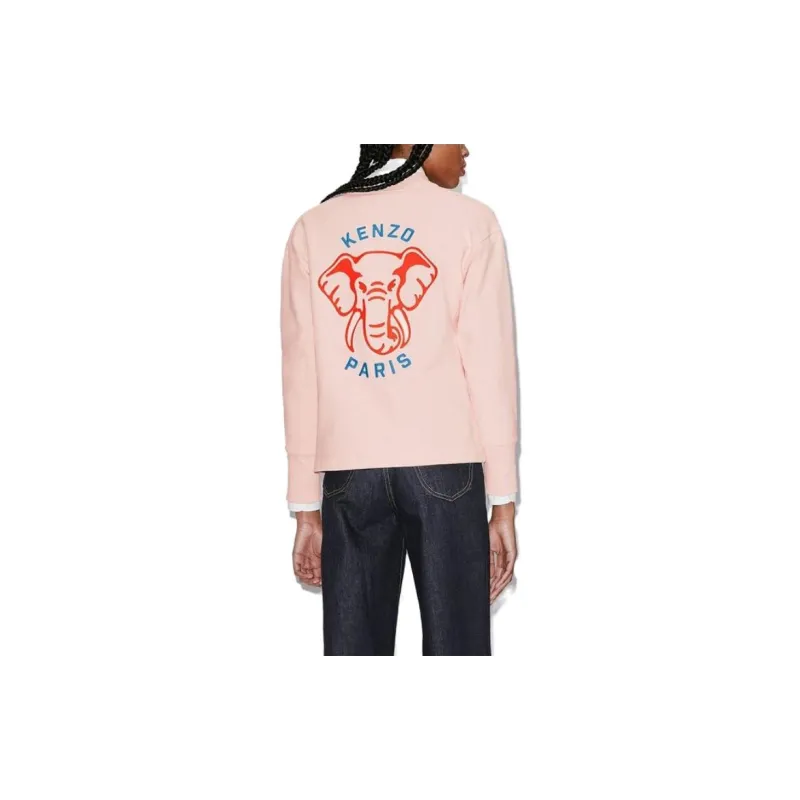 KENZO Varsity Jungle Cotton Cardigan-3