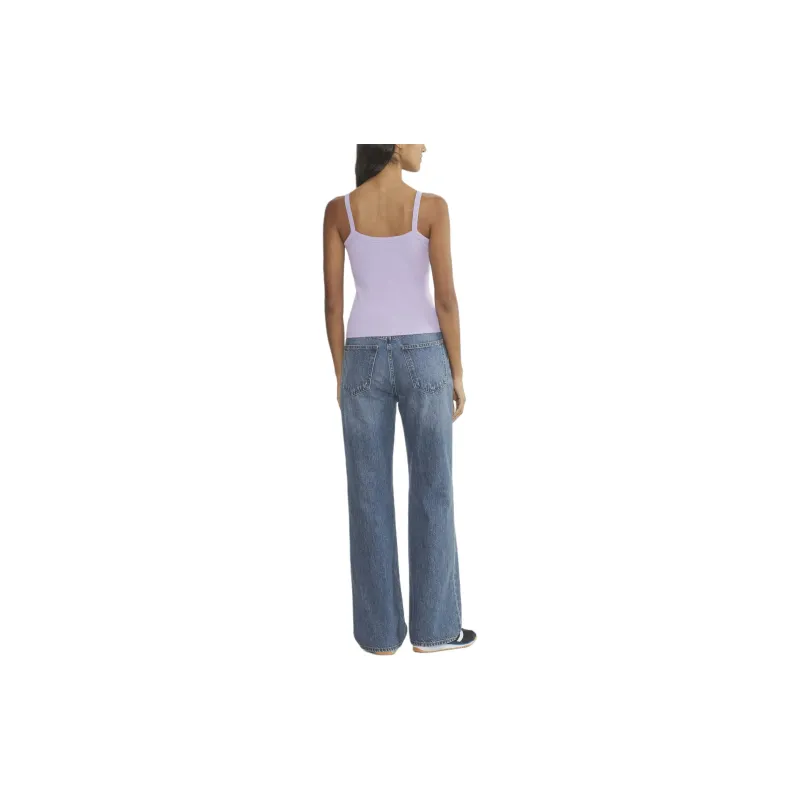 ARITZIA Tna HomeStretchTM Scoopneck Cami Tank Camisole Women's Lavandin/Lavender-2