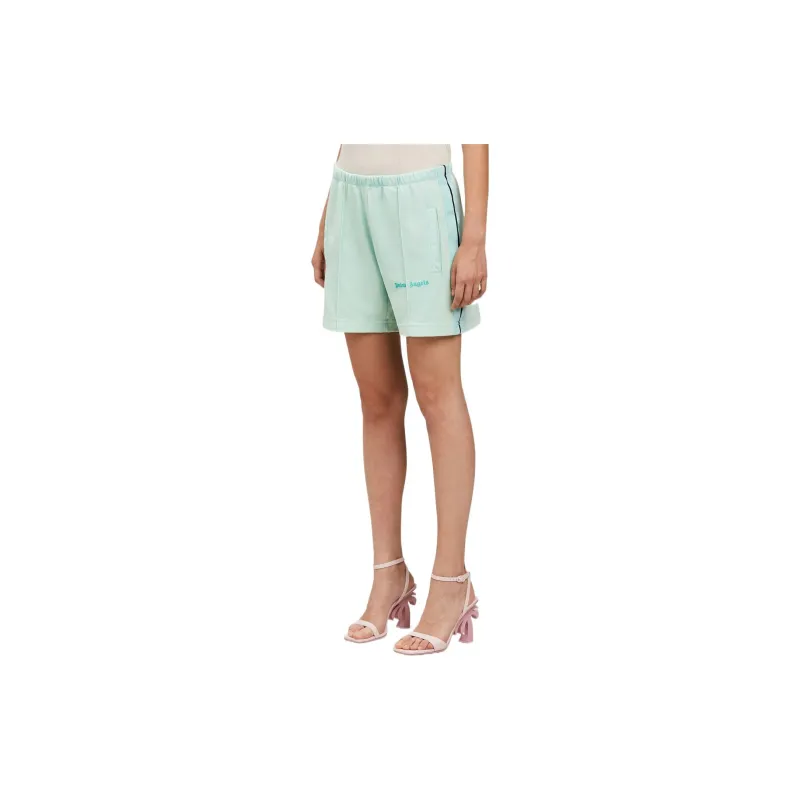 PALM ANGELS Gd Track Shorts 'Mint'-4