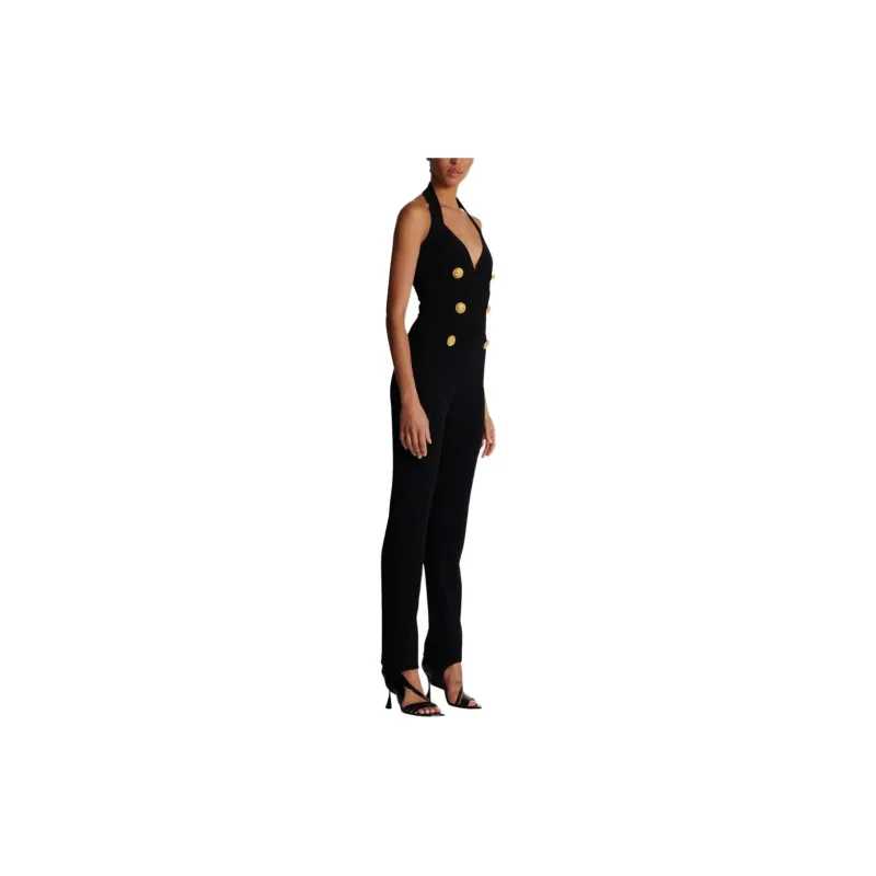 BALMAIN Crepe Tailored Jumpsuit-3